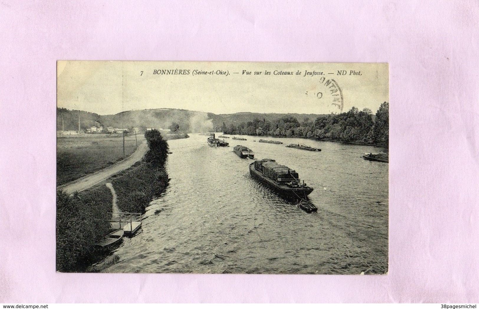 F2101 - BONNIERES - D78 - Vue Sur Les Coteaux De Jeufosse - Bonnieres Sur Seine