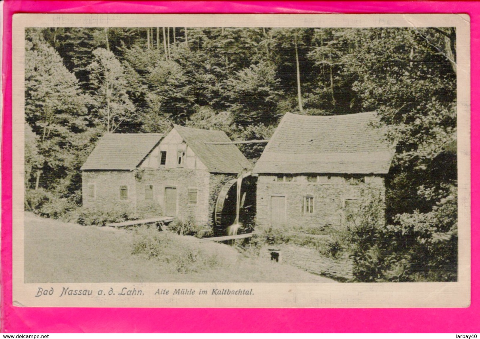 Cpa Carte Postale Ancienne  - Bad Nassau A.d. Lahn; Mühle Im Kaltbachtal - Nassau