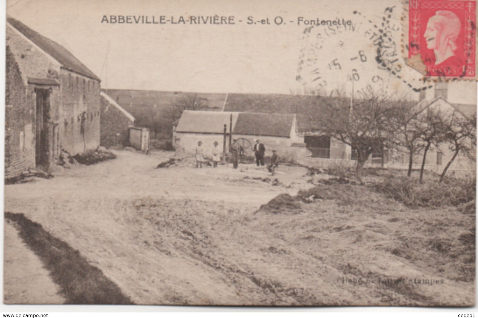 ABBEVILLE LA RIVIERE  FONTENETTE - Autres & Non Classés