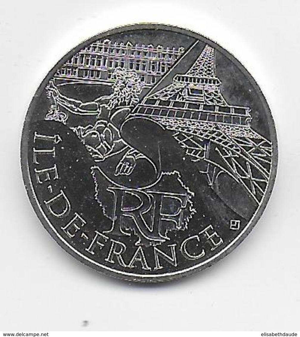 2011 - 10 EURO Des REGIONS  ARGENT - ILE DE FRANCE - NON CIRCULEE - France