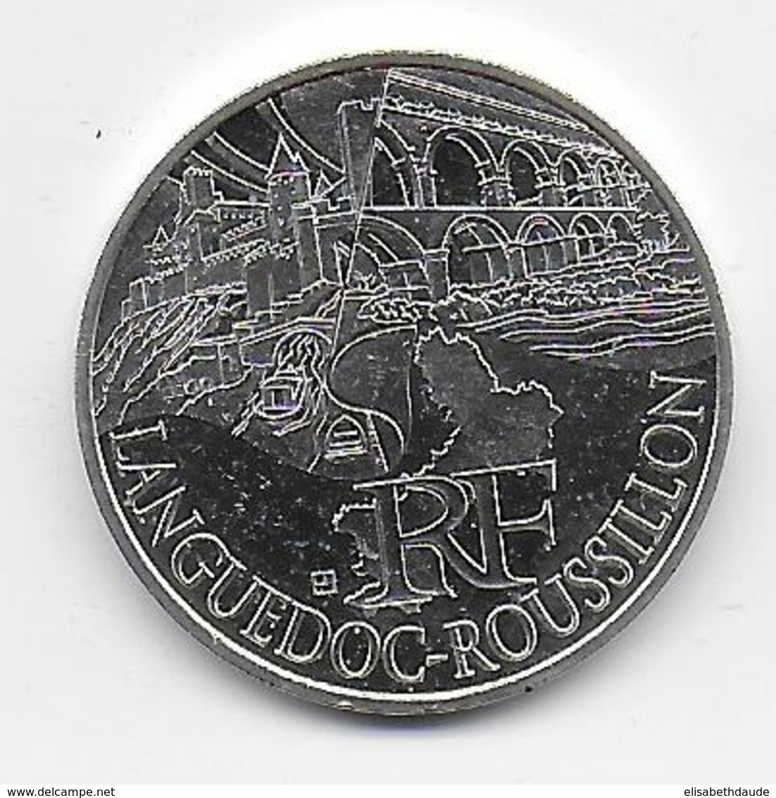 2011 - 10 EURO Des REGIONS  ARGENT - LANGUEDOC ROUSSILLON - NON CIRCULEE - France