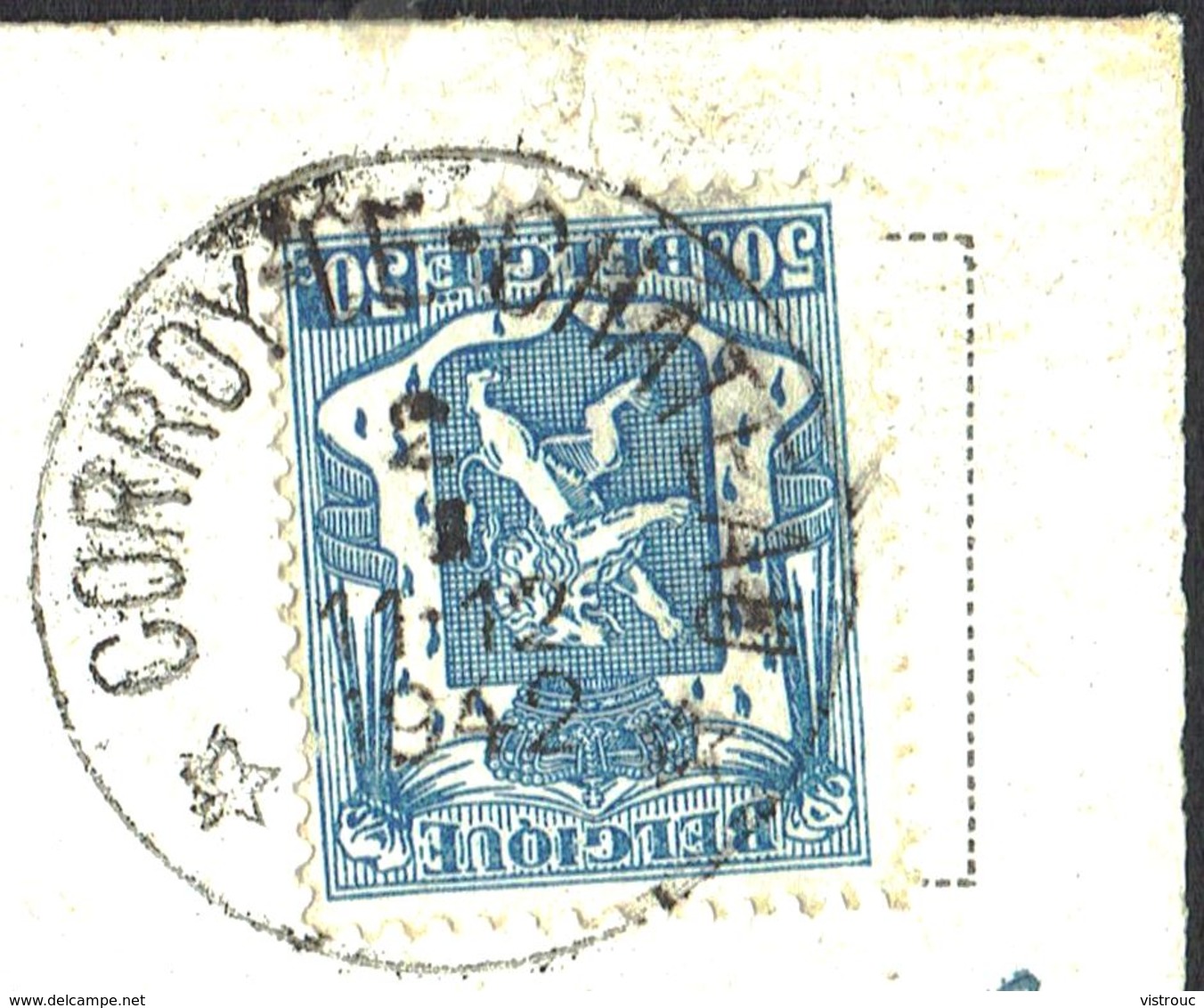 COB N°  426  - Oblitération Dépôt-relais : " * CORROY-LE-CHÂTEAU * - 2/I/1942 " - Postmarks With Stars