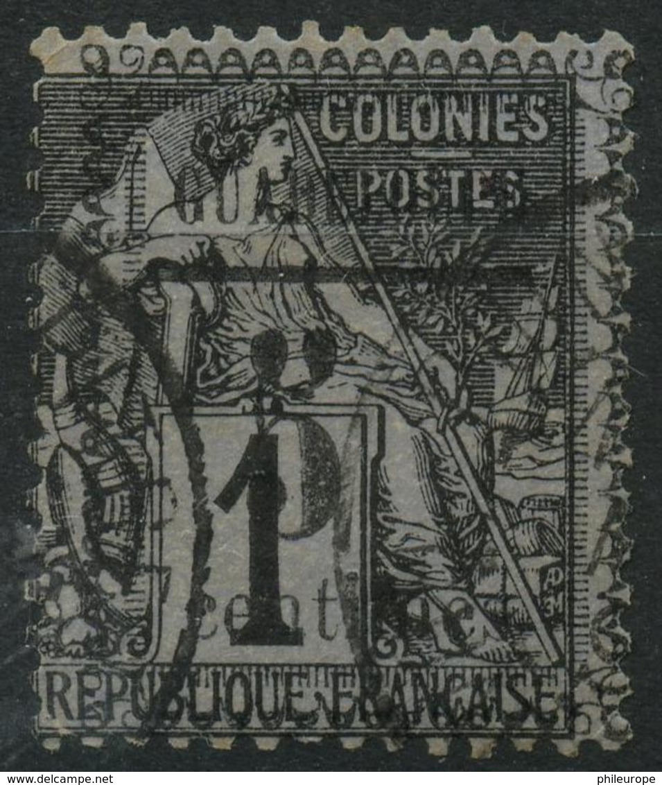 Guadeloupe (1889) N 6 (o) - Oblitérés