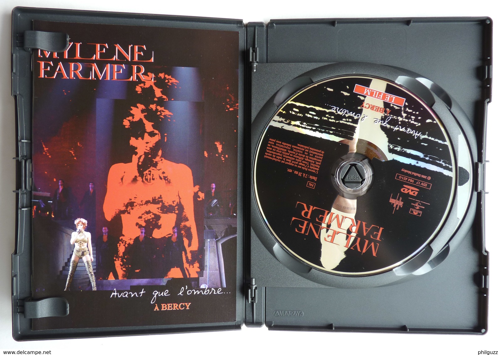 DOUBLE DVD MYLENE FARMER Avant Que L'ombre A BERCY - Conciertos Y Música