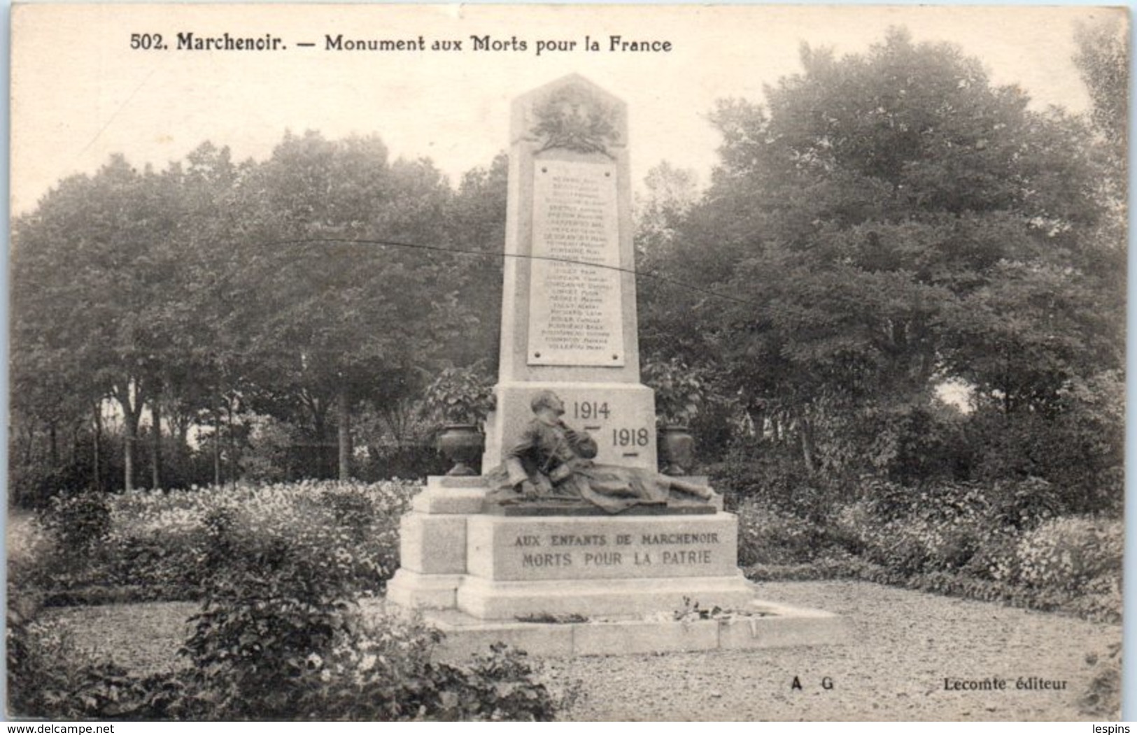 41 - MARCHENOIR -- Monument Aux Morts - Marchenoir