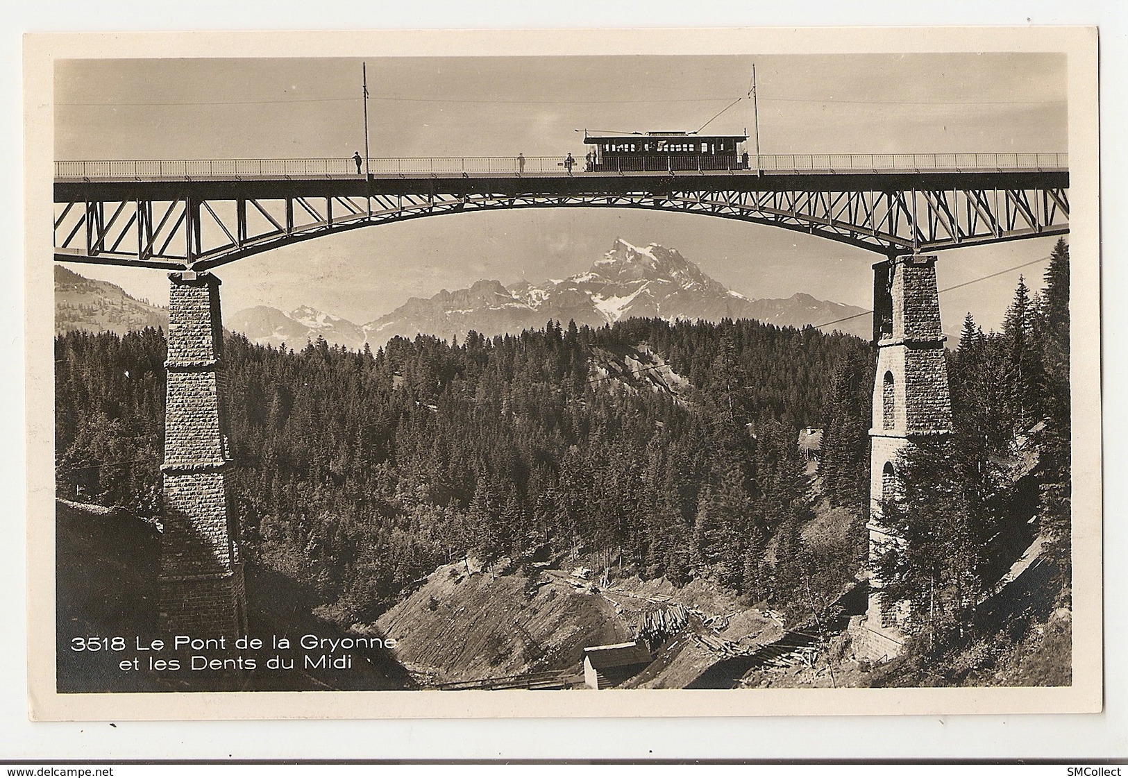 Suisse. Pont De La Gryonne Et Dents Du Midi (3637) - Gryon