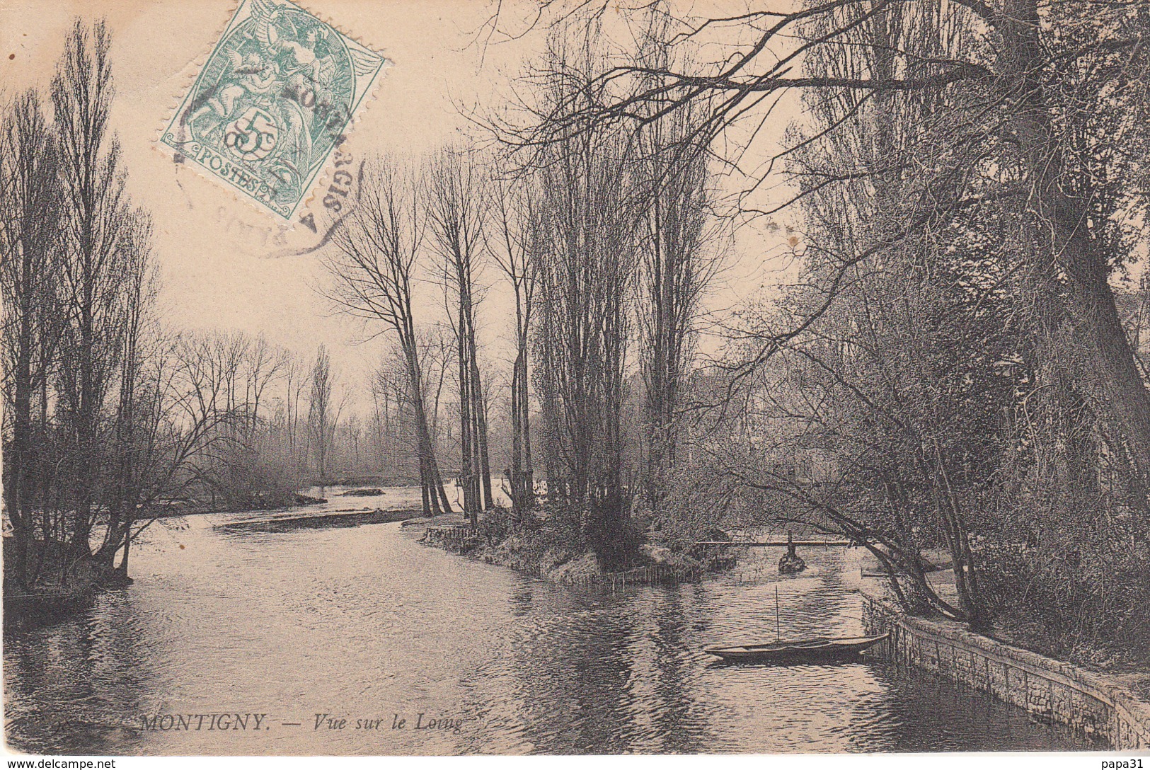 MONTIGNY  - Vue Sur Le Loing - Autres & Non Classés