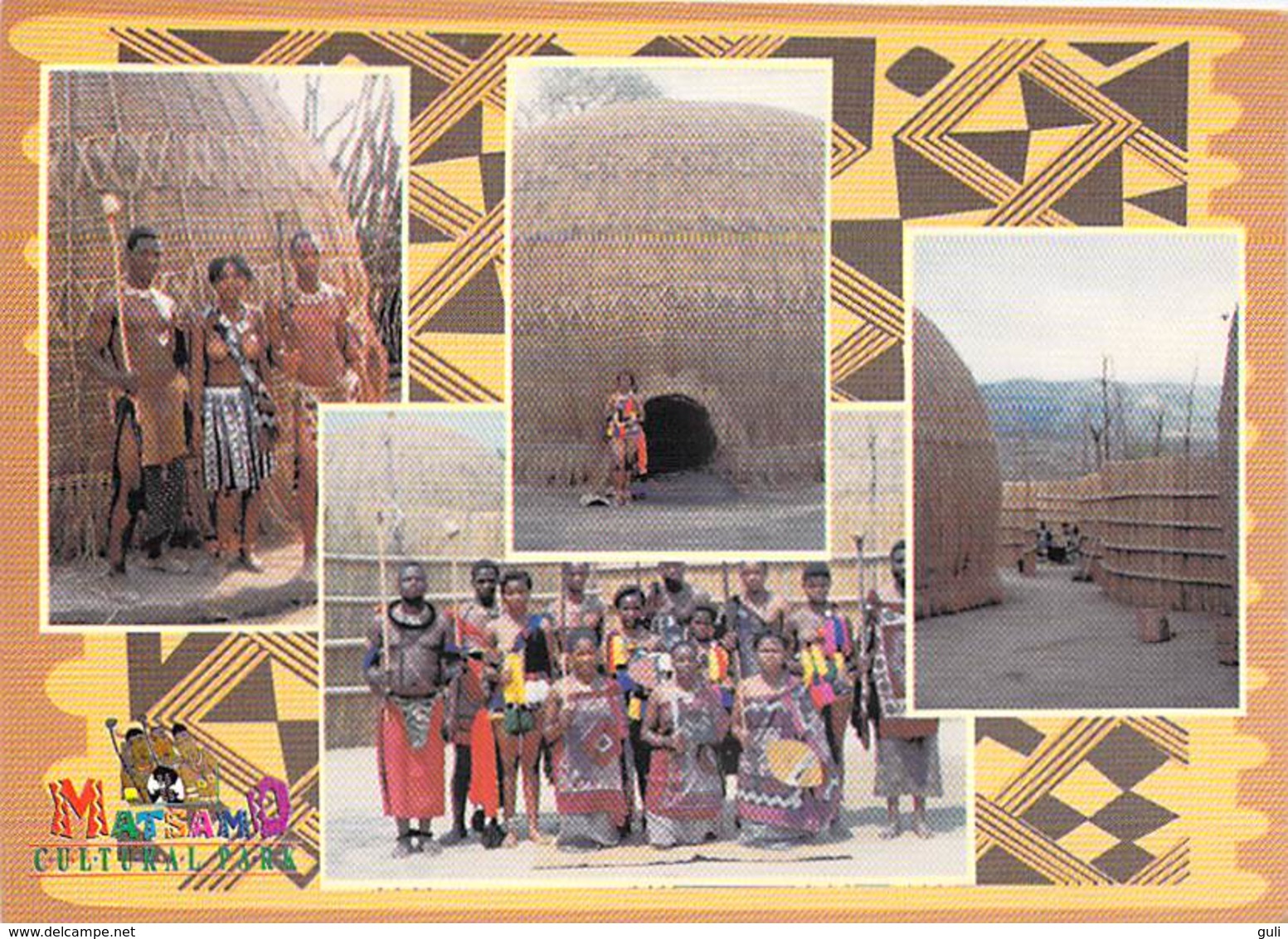 AFRIQUE Du SUD  South Africa Traditional Swazi Families And Homestead At MATSAMO *PRIX FIXE - Afrique Du Sud