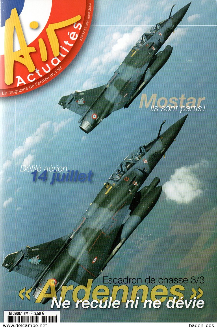 Air Actualités Juillet 2004 N°573 - Aviation