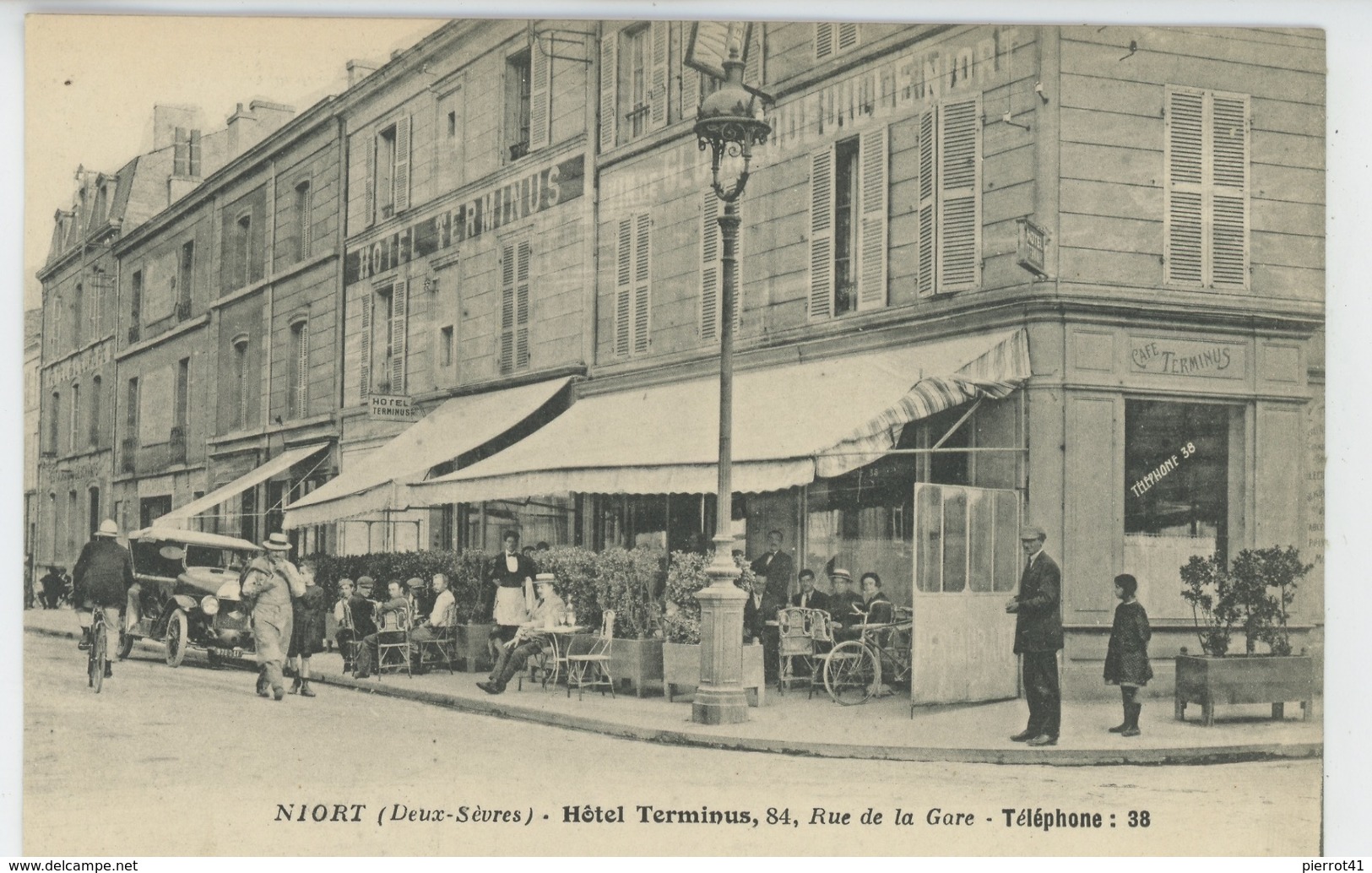 NIORT - "HOTEL TERMINUS " 84, Rue De La Gare - Niort