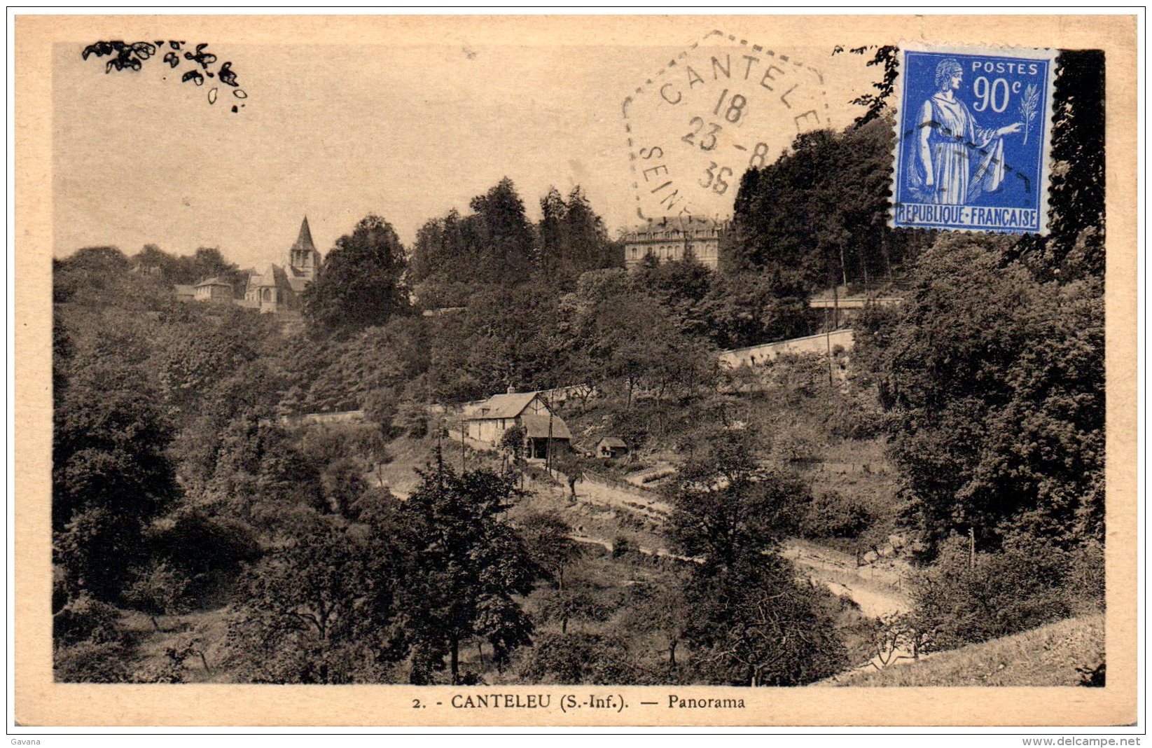 76 CANTELEU - Panorama - Canteleu