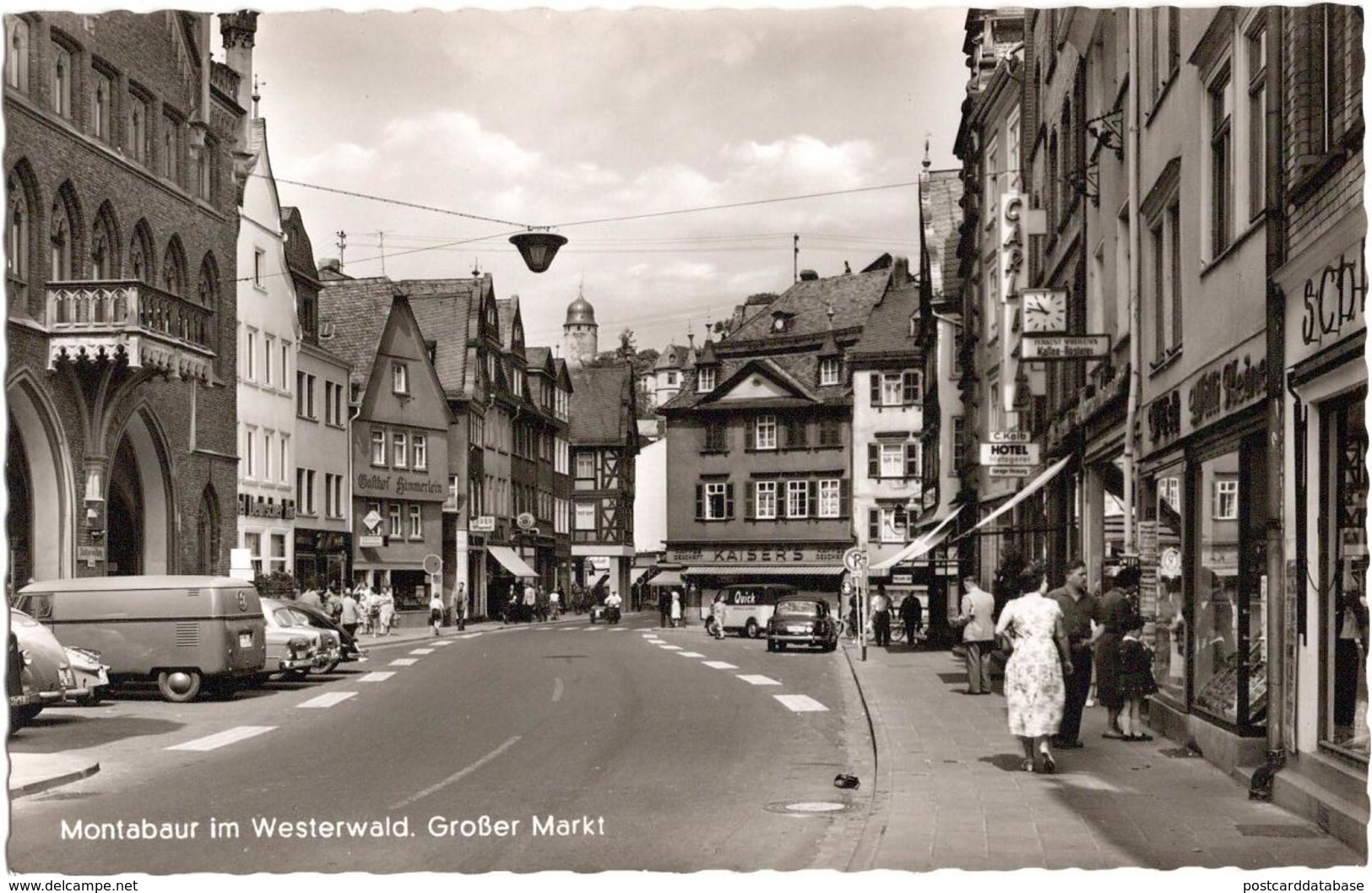 Montabaur Im Westerwald - Grosser Markt - & Old Cars - Montabaur