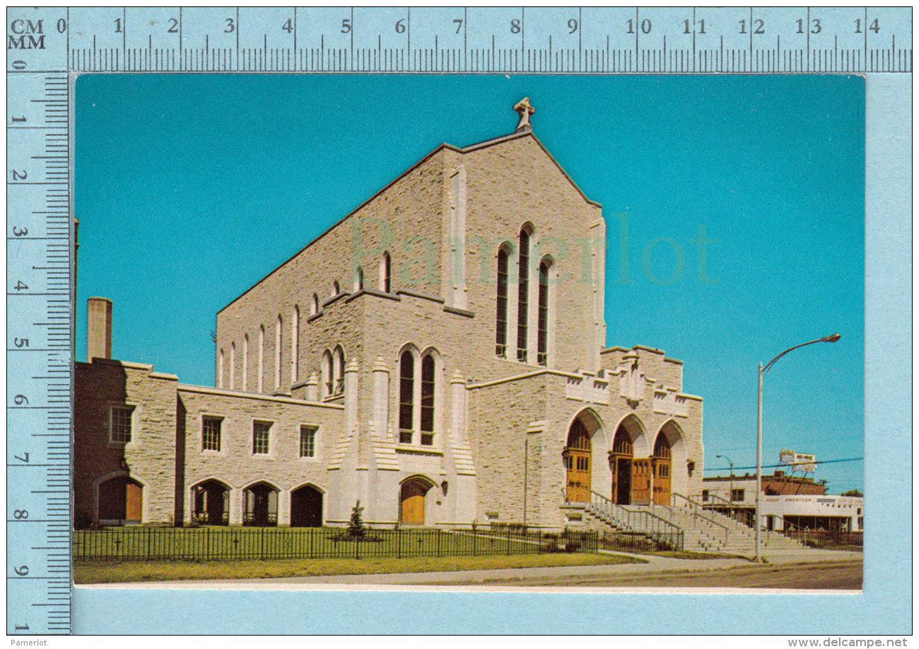 Edmonton Alberta Canada - The Stately St. Joseph Roman Catholic Cathedral -  Postcard,  Carte Postale - Edmonton