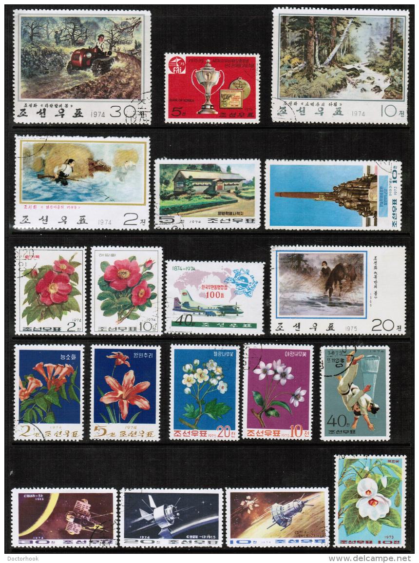 NORTH KOREA---Collection Of USED DL-603 - Collections (sans Albums)