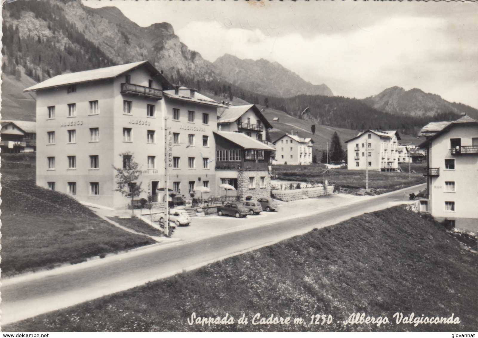 SAPPADA DI CADORE-ALBERGO VALGIOCONDA - VEDUTA- - Belluno