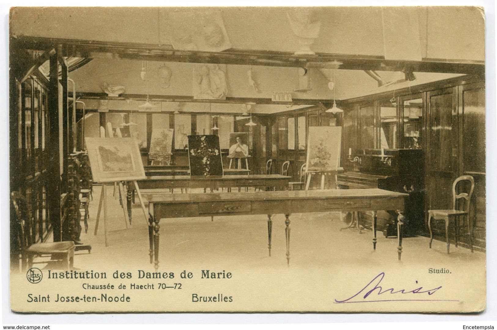 CPA - Carte Postale - Belgique - Bruxelles - St-Josse-ten-Noode - Institution Des Dames De Marie - 1906 (CP3701) - St-Joost-ten-Node - St-Josse-ten-Noode