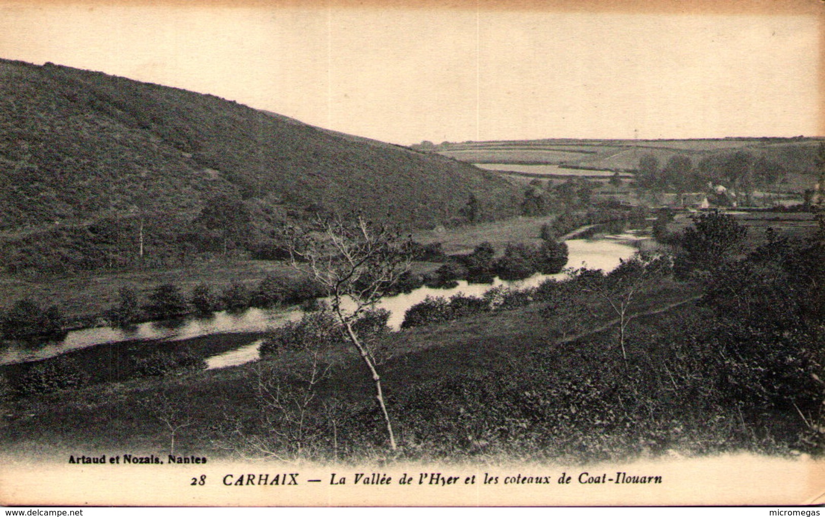 29 - CARHAIX - La Vallée De L'Hyer Et Les Côteaux De Coat-Ilouarn - Carhaix-Plouguer