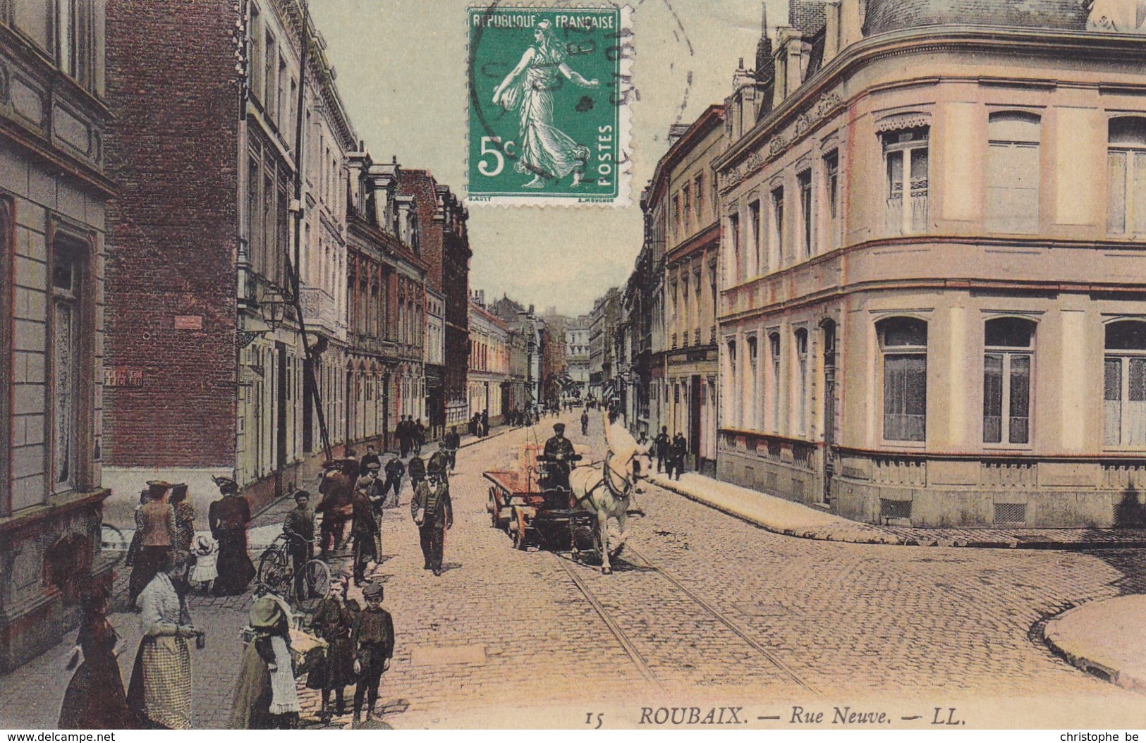 CPA Roubaix, Rue Neuve (pk47353) - Roubaix