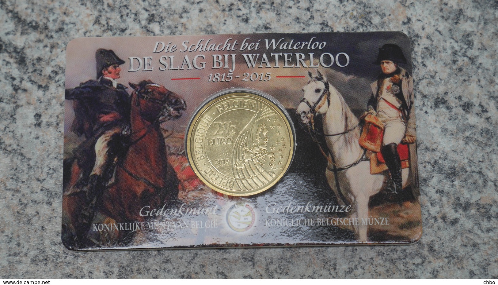 2,5 Euro Belgique BU 2015 - Bicentenaire De Waterloo 1815-2015 - Belgique