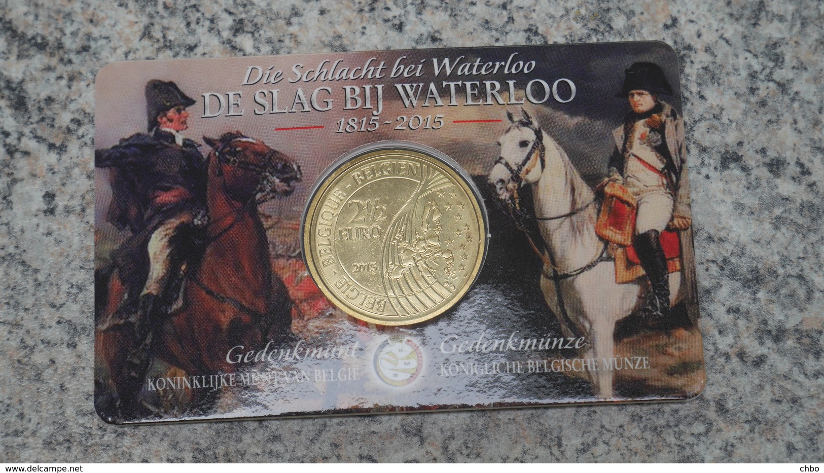 2,5 Euro Belgique BU 2015 - Bicentenaire De Waterloo 1815-2015 - Belgique