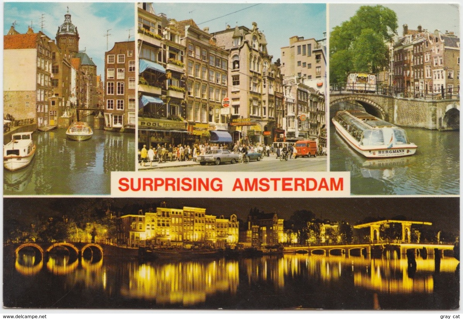 Surprising Amsterdam, Netherlands, Holland, Unused Postcard [21290] - Amsterdam