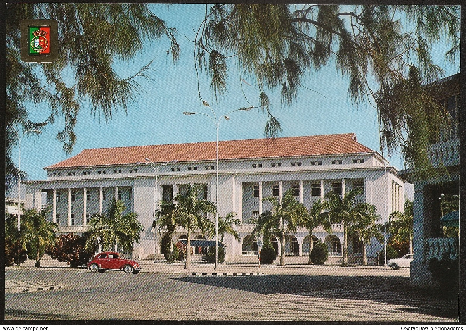 Postal Angola Portugal - Lobito - Edificio Dos Paços Do Conselho - CPA - Postcard - Angola