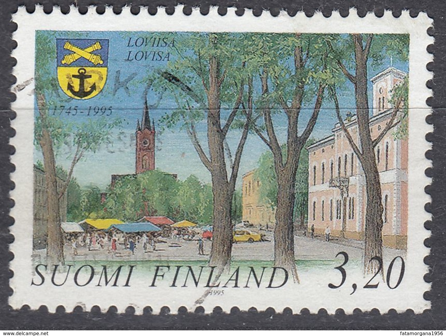 FINLAND - 1995 - Yvert 1270, Usato. - Gebruikt