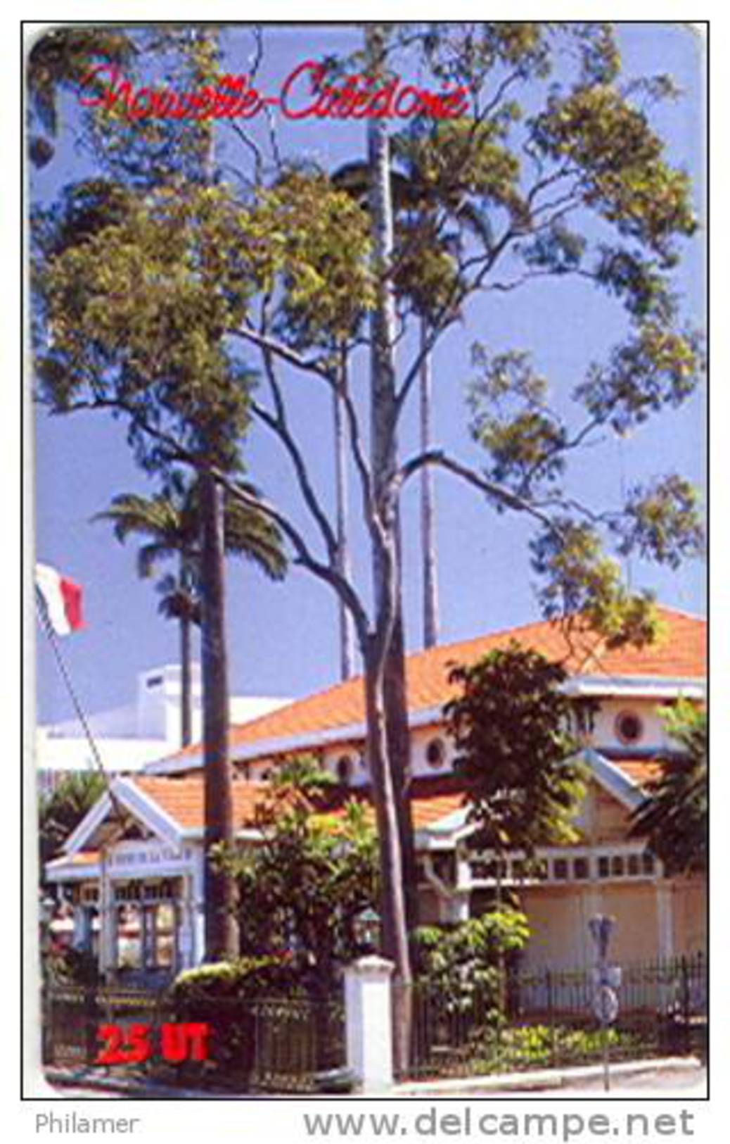 Telecarte Nouvelle Caledonie Musee Noumea Mairie Commune Banque Marchand Drapeau NC116 Cote 20  TB - New Caledonia