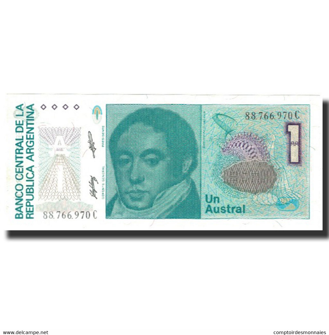 Billet, Argentine, 1 Austral, 1988, KM:323b, NEUF - Argentine