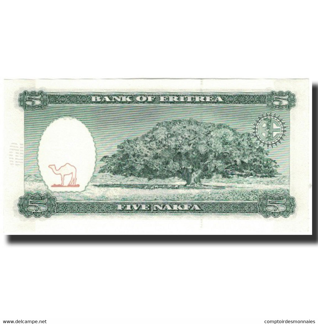 Billet, Eritrea, 5 Nakfa, 1997-05-24, KM:2, NEUF - Eritrea