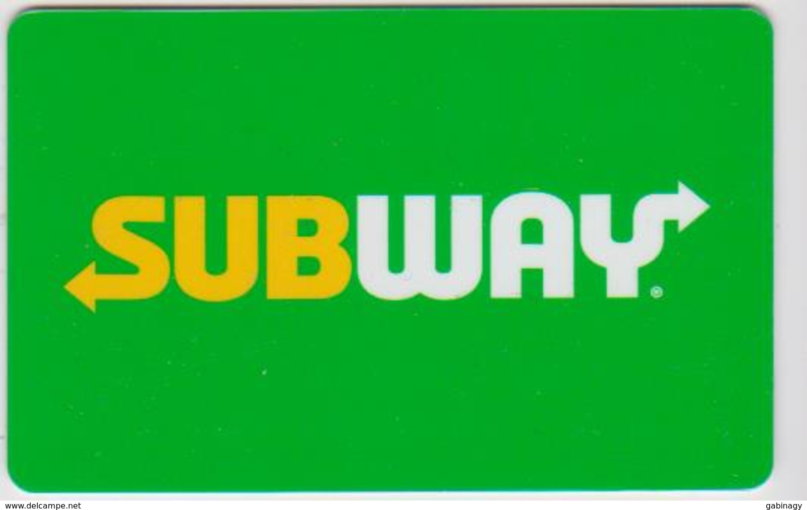 GIFT CARD - USA - SUBWAY-065 - Gift Cards