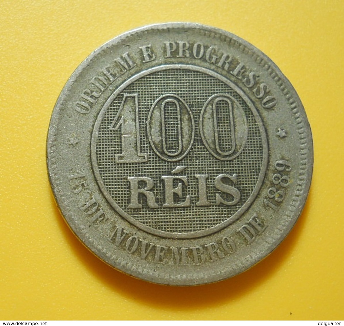 Brazil 100 Reis 1896 - Brésil