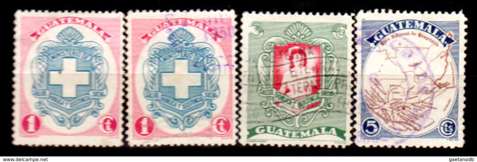 Guatemala-0127 - Emissione 1951 (o) Used - - Guatemala