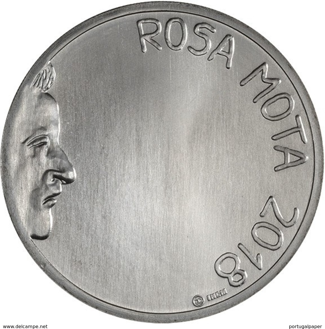 Portugal  7.50euro  - Atleta  Rosa Mota - 2018  Silver - Portugal