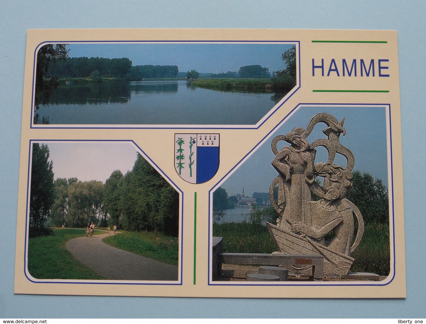 HAMME Overzichtskaart ( Van Hove ) Anno 19?? ( Zie Foto Voor Details ) ! - Hamme
