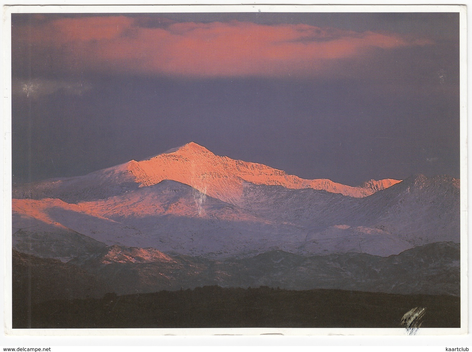 Snowdon At Sunrise -   (Wales) - Caernarvonshire