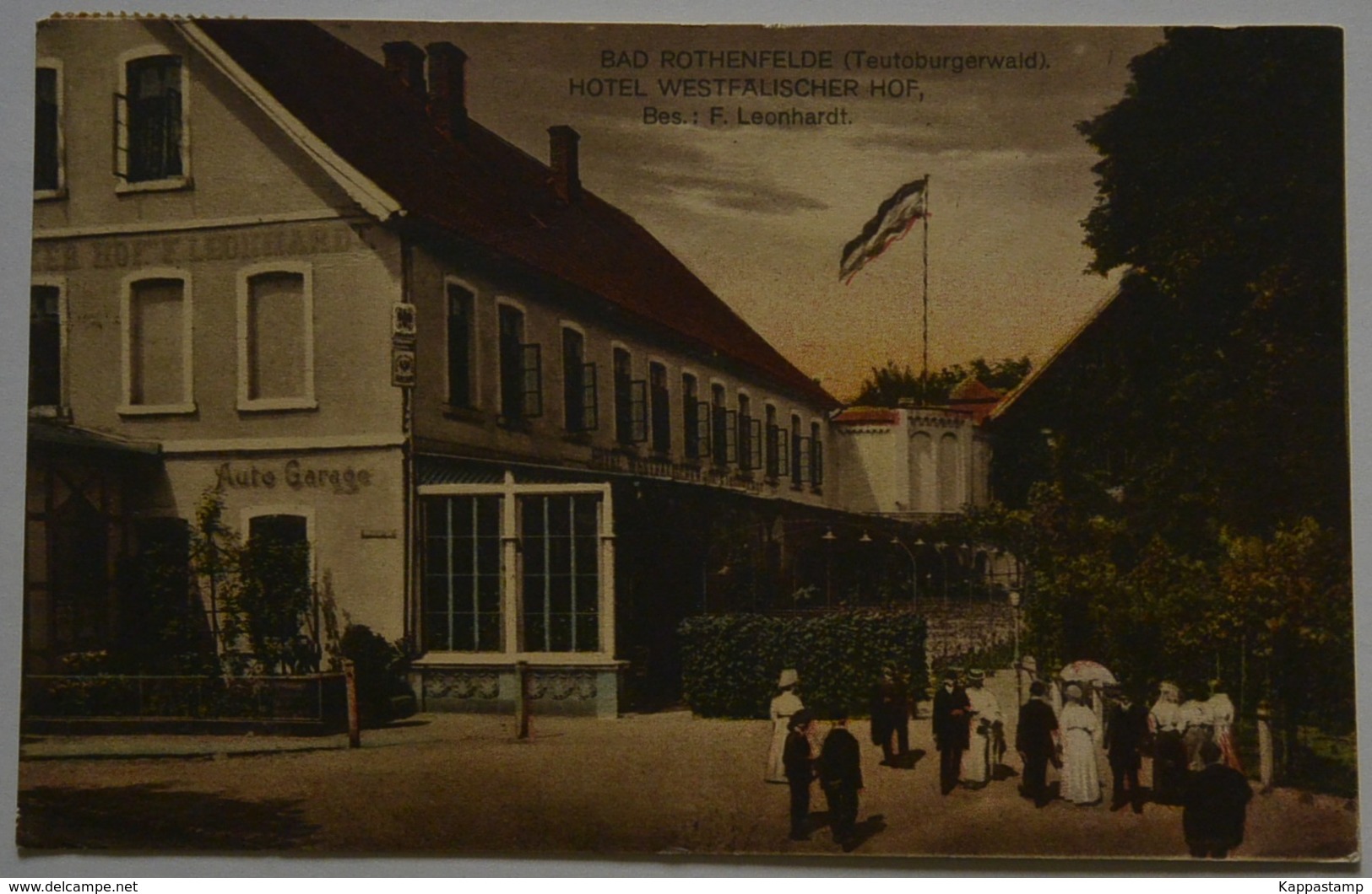 Alte Ak Bad Rothenfelde Hotel Westfalischer Hof  Aus 1923 Siehe Bild (Ak/34 - Bad Rothenfelde