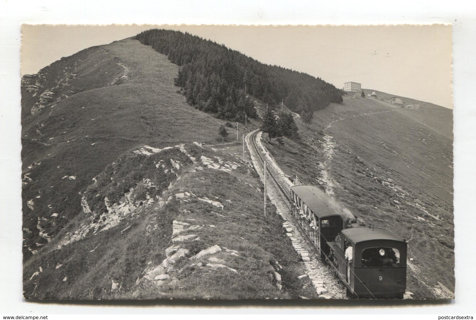 Monte Generoso - Bahn / Railway - Switzerland Photographic Postcard - Other & Unclassified