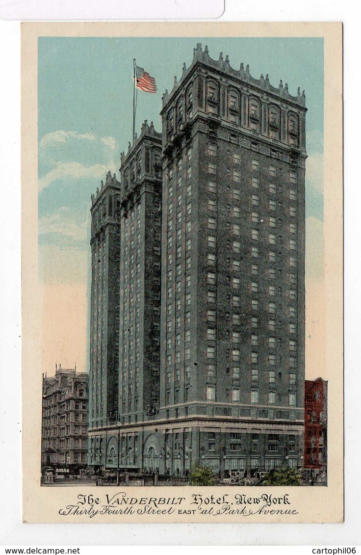 - CPA NEW YORK (USA) - THE VANDERBILT HOTEL - - Bars, Hotels & Restaurants