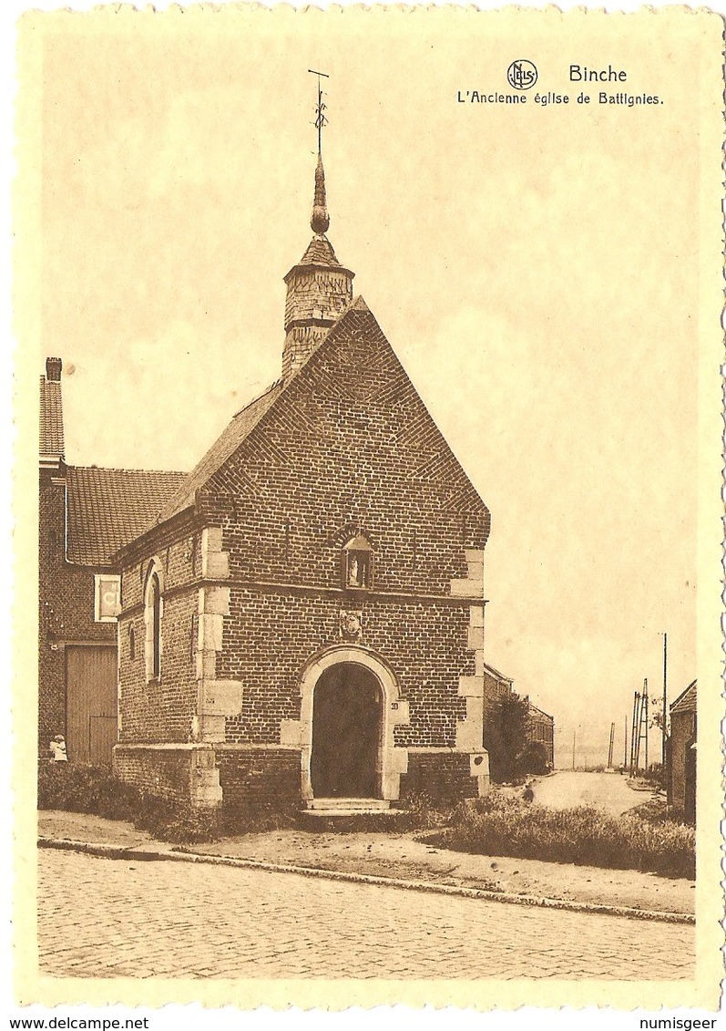 BINCHE ---  L'Ancienne église De Battignies - Binche