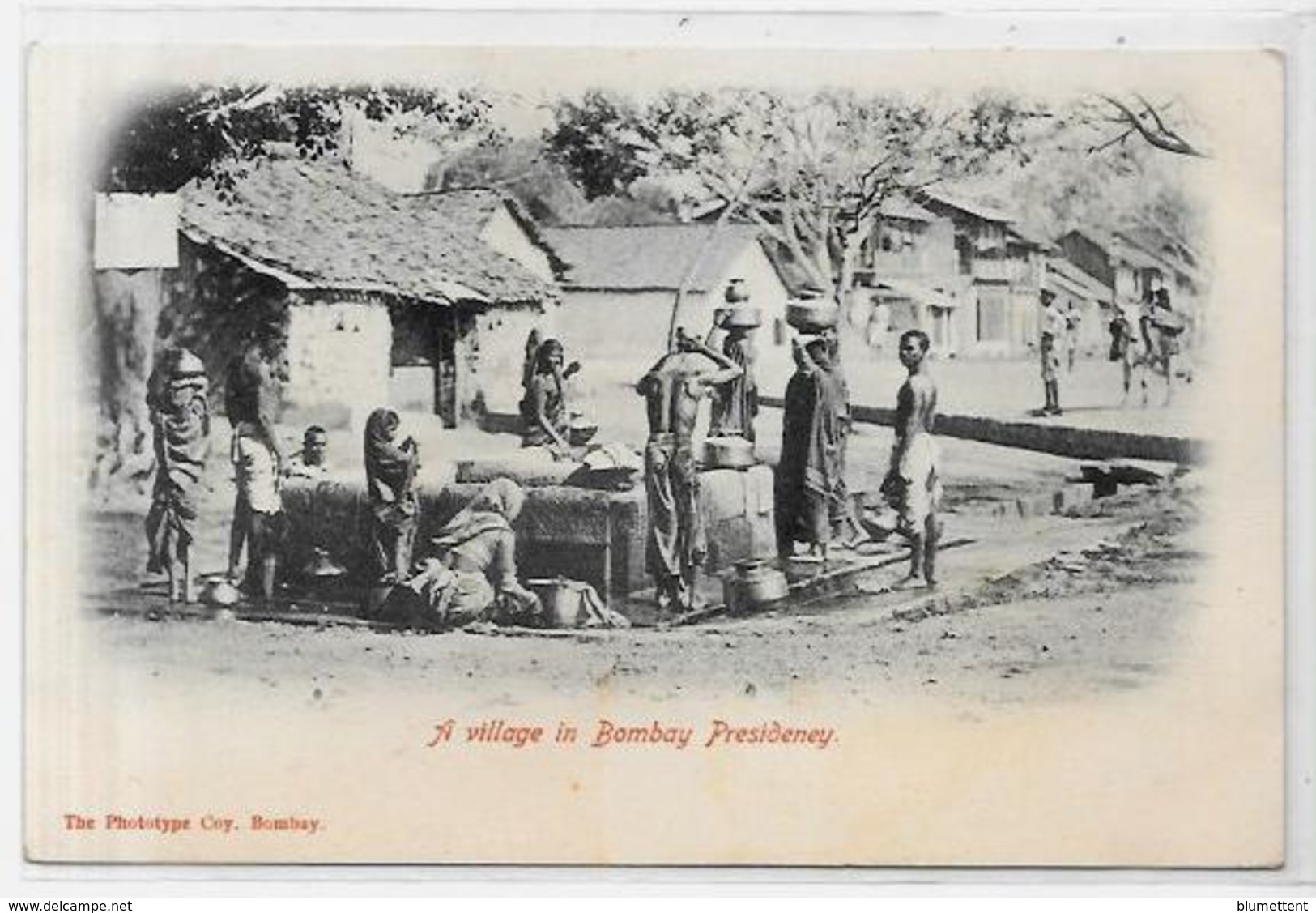 CPA Inde India Britannique Anglaise Non Circulé Type Ethnic Métier BOMBAY - Inde