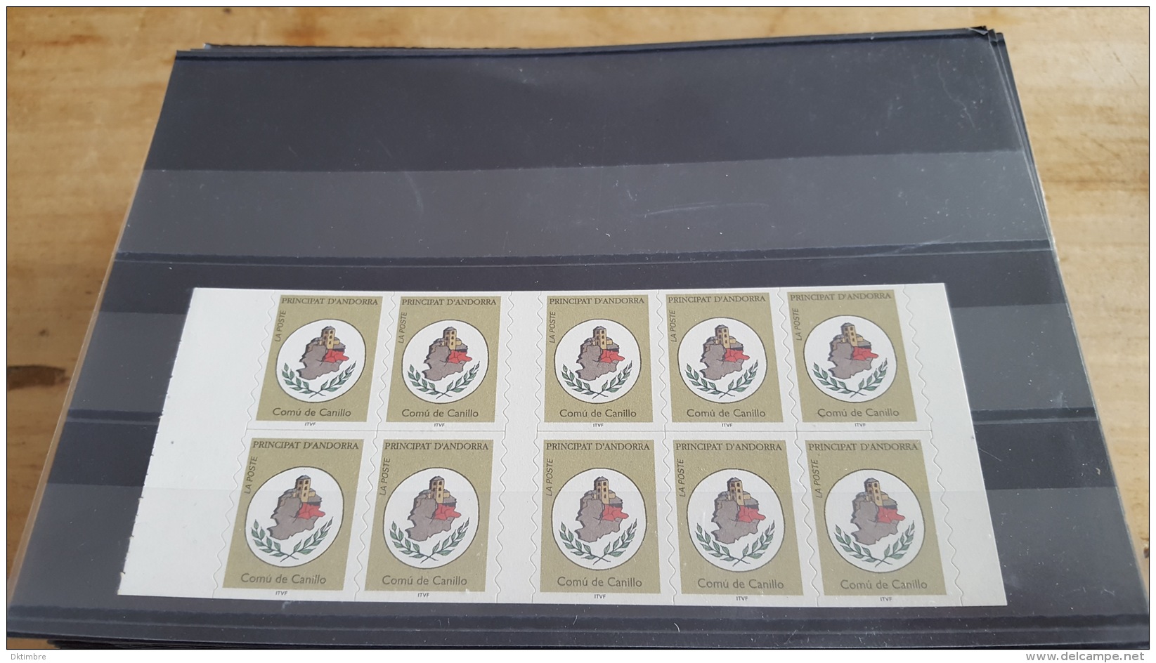 LOT 402485 TIMBRE DE ANDORRE  NEUF**  LUXE BLOC - Used Stamps