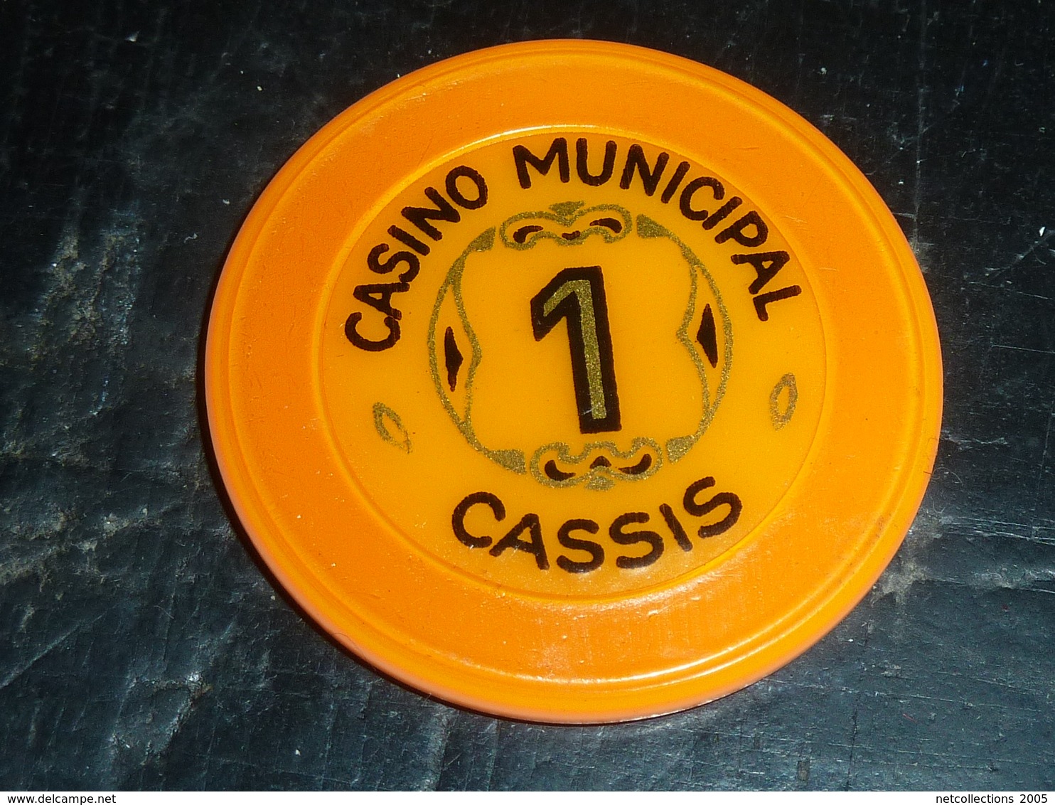 JETON DE CASINO De CASSIS ANCIEN DE 1Frc Franc - Casino Municipal (X) - Casino