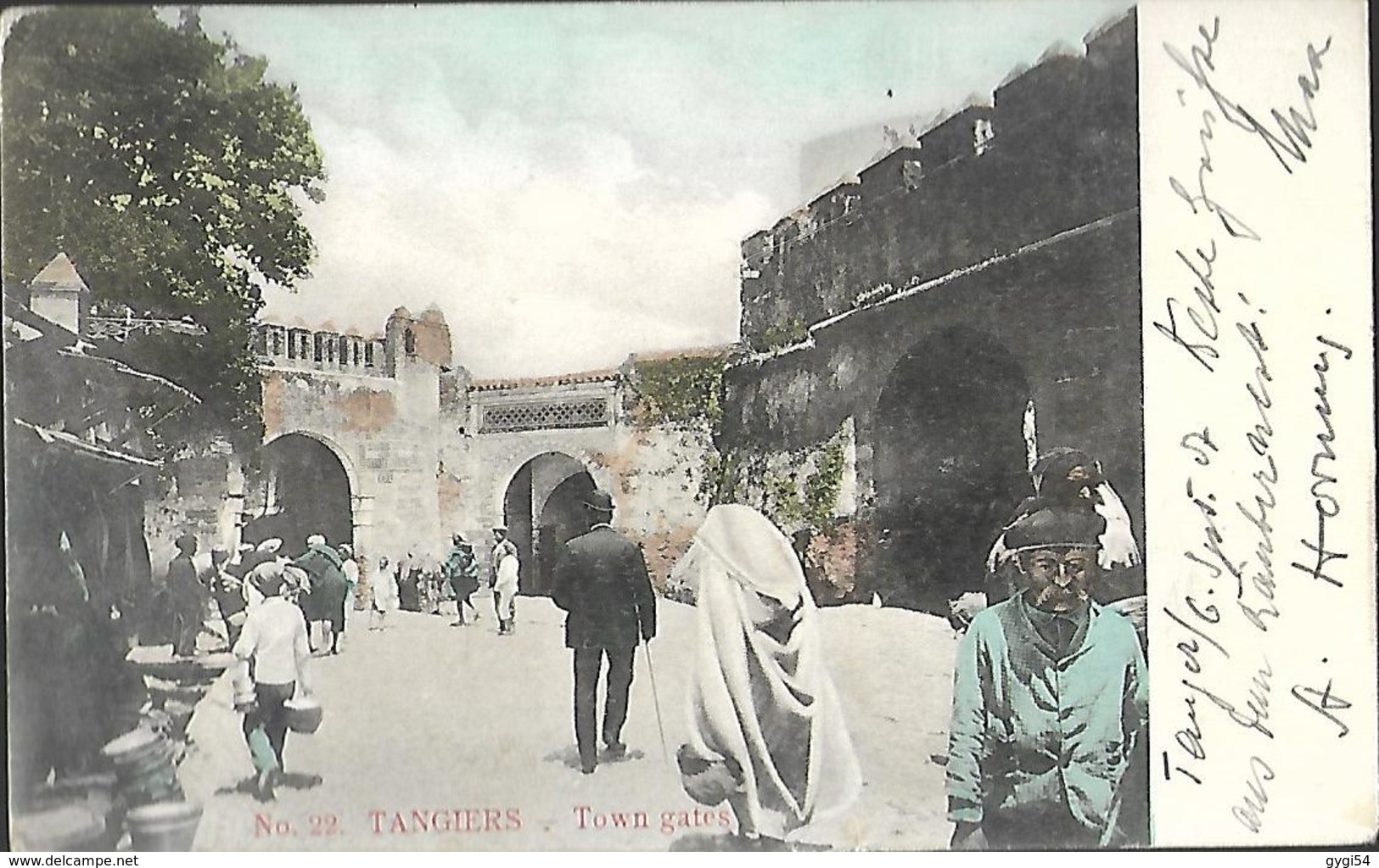 TANGIERS - Town Gates AK 1907 - Dahomey