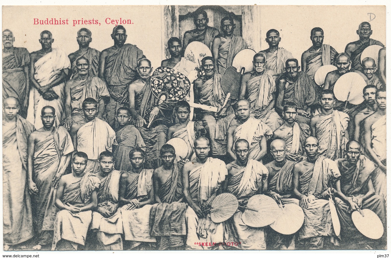 CEYLON - Buddhist Priests - Sri Lanka (Ceylon)