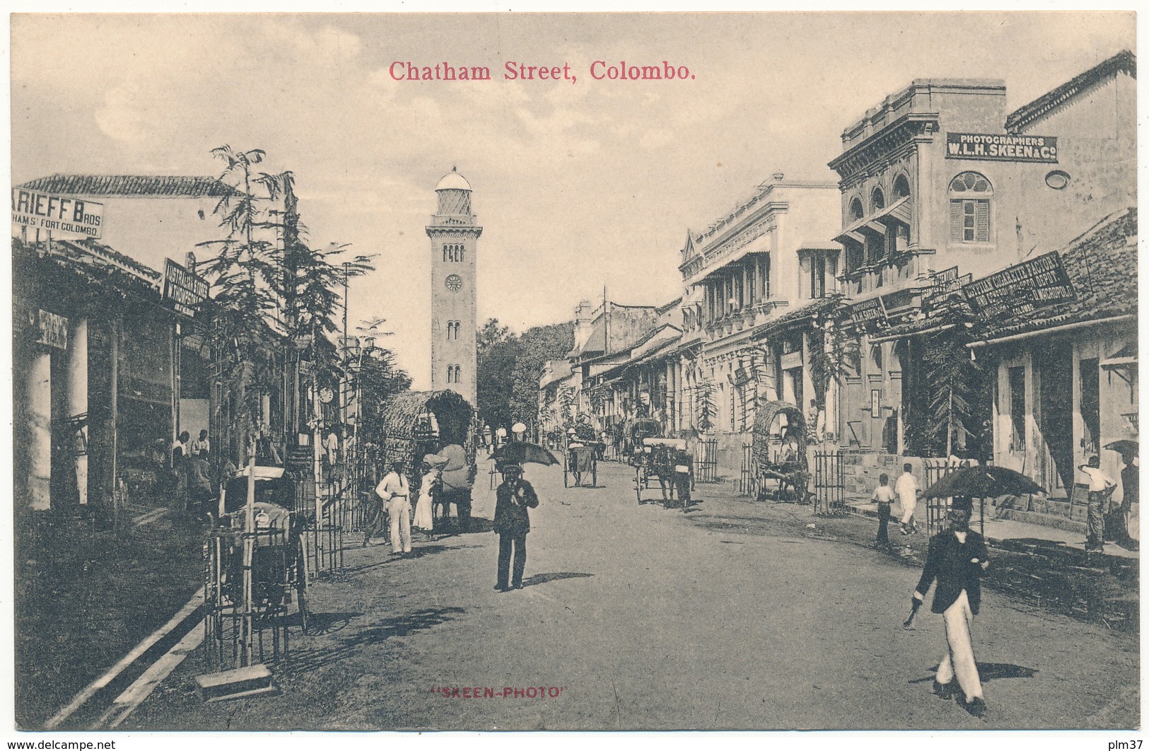 CEYLON , COLOMBO - Chatham Street - Sri Lanka (Ceylon)