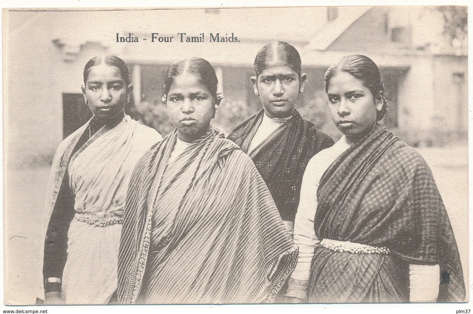 INDIA - Four Tamil Maids - Indien
