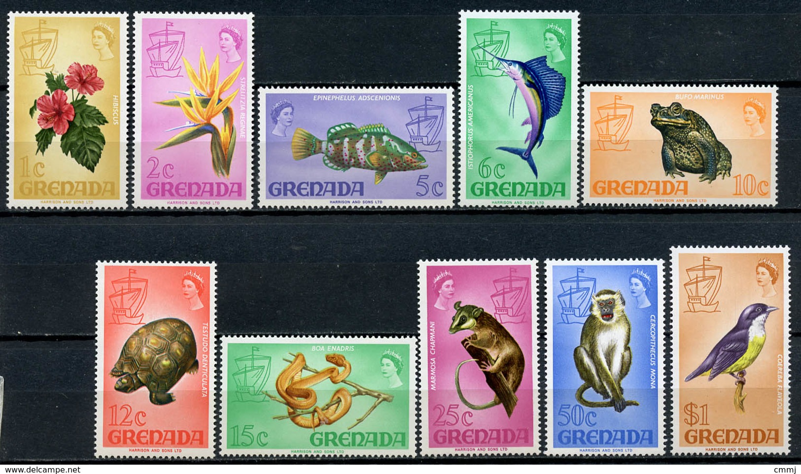 1968 - GRENADA - Mi. Nr. 277/289 - NH - (CW4755.8) -----  SERIES NOT COMPLETE  ------ - Grenada (...-1974)
