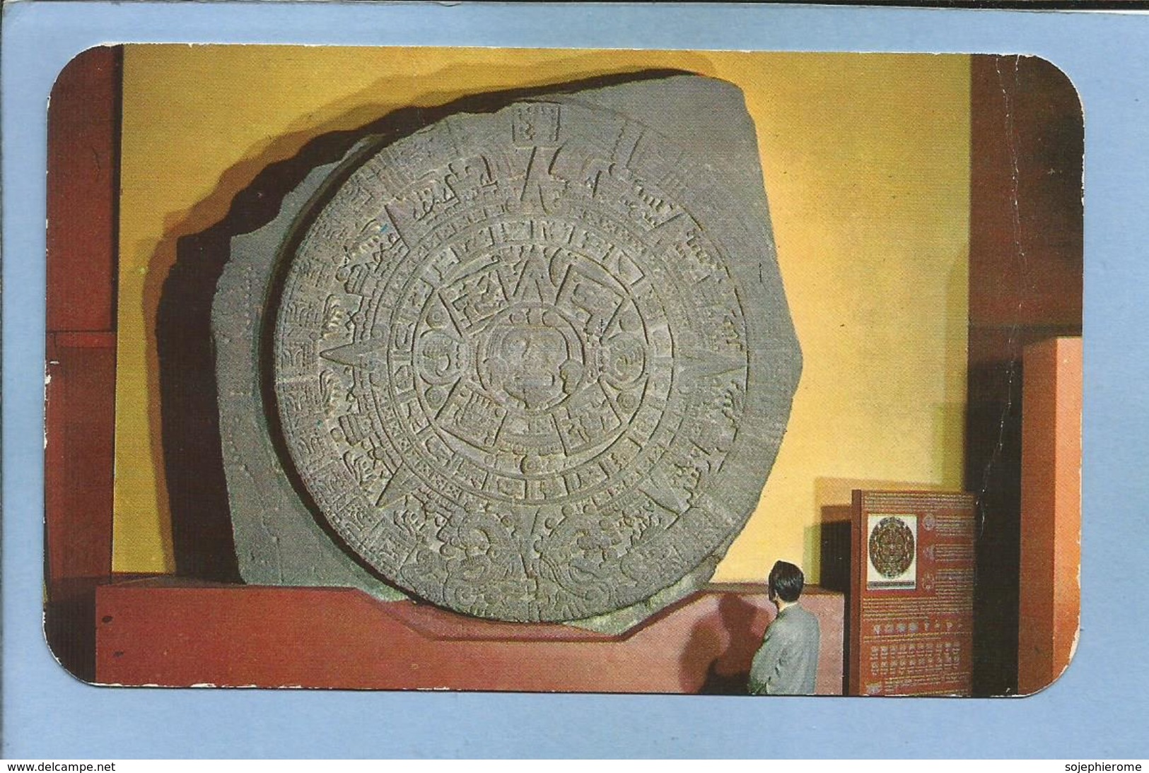 Calendario Azteca Mexico 2 Scans Museum Of Anthropology And History - Mexique