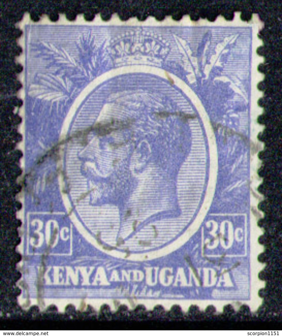 KENYA & UGANDA 1922 - From Set Used - Kenya & Oeganda